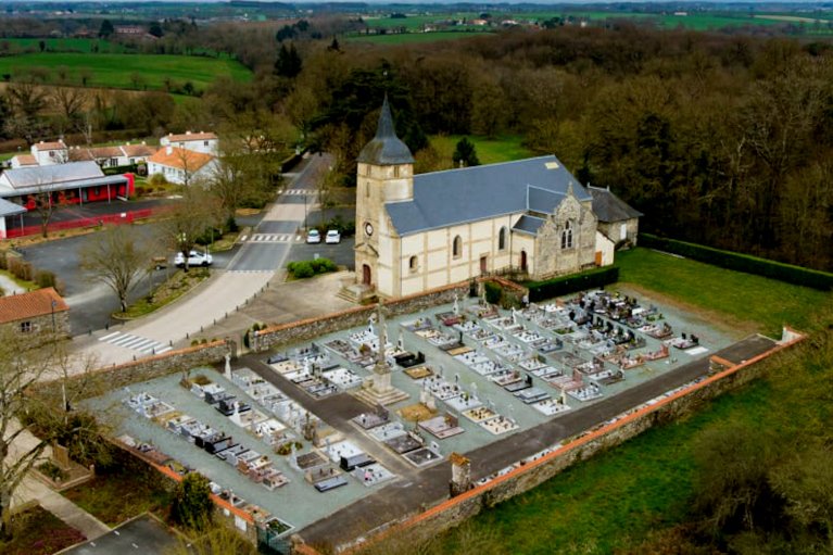 le cimetière de La Rabatelière